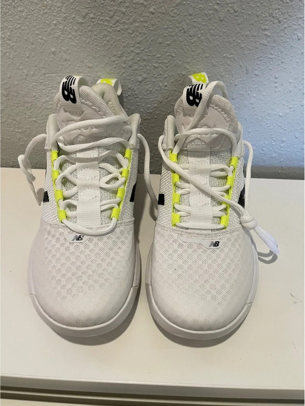 New Balance WCYVOLT Women's White and Black Athletic Shoes,